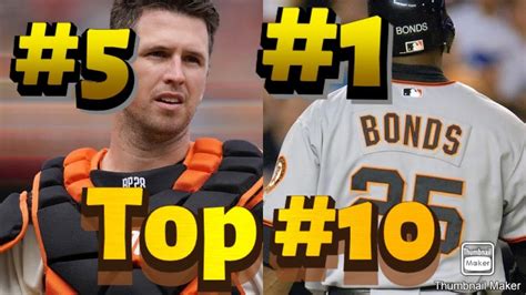 Top 10 Giants Players Of All Time Youtube