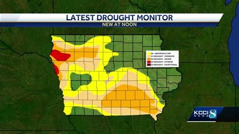 Iowas Drought Situation Showing Slight Improvements Youtube