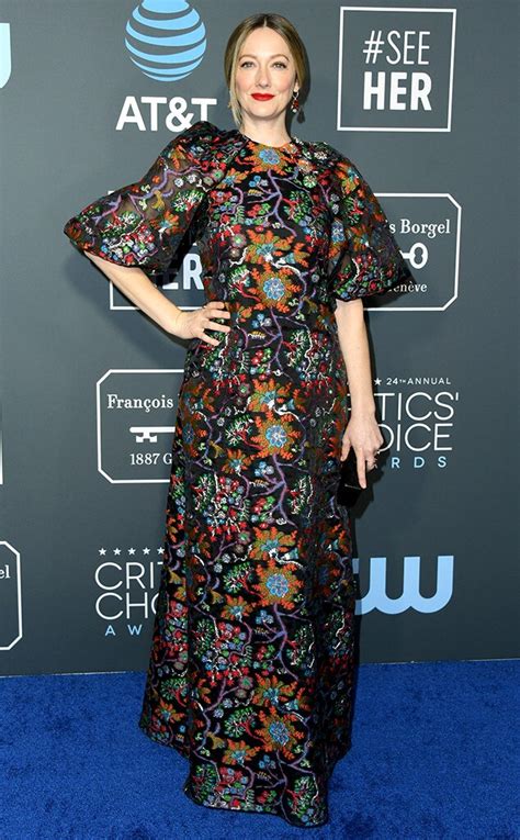 Judy Greer From Critics Choice Awards 2019 Red Carpet Fashion E News