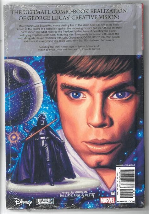 Star Wars A New Hope Special Edition Hardcover Graphic Novel By Marvel