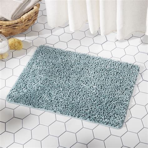 SoHome Spa Step Luxury Chenille Bath Mat 26x44 Super Absorbent And