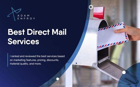 7 Best Direct Mail Services Of 2022 Ranked And Reviewed
