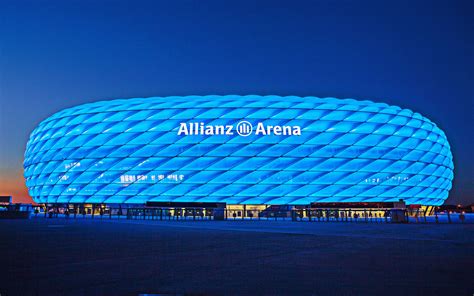 Allianz Arena German Football Stadium Munich Germany Allianz