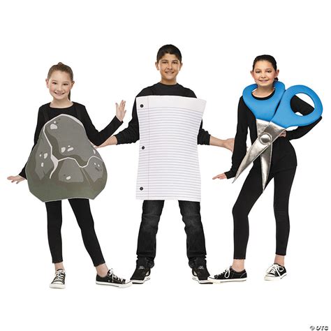 4.5 out of 5 stars 208. Kid's Rock, Paper, Scissors Group Costumes