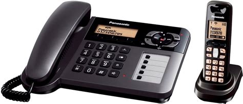 Panasonic Kx Tg 6461 Corded And Cordless Landline Phone With Answering
