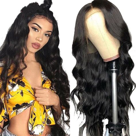 Factory Wholesale Full Frontal Closure Lace Wig Cuticle Aligned