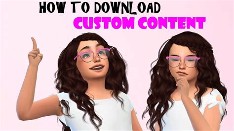 How To Install Custom Content The Sims 4 Youtube