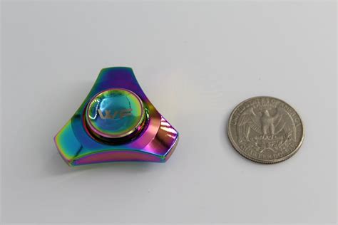 wefidget s original trinity fidget spinner 4 5 minute spin time port