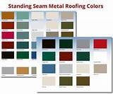 Images of Standing Seam Roofing Colors