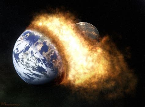 New Study Scientists Confirm Two Planets Collided To Merge Earth 45