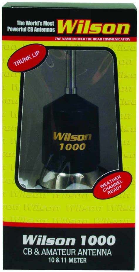 W1000tl B Wilson 1000 Trunk Lip Mount Cb Antenna