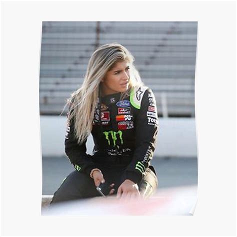 Hailie Deegan Beautiful Art Poster For Sale By Fannyimison Redbubble