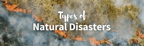 Name All Types Of Natural Disasters Images All Disaster Msimagesorg