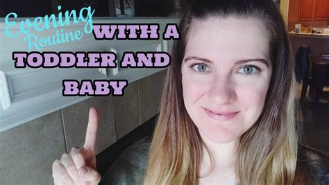 Evening Routine With A Toddler And Baby Clean And Cook With Me Youtube