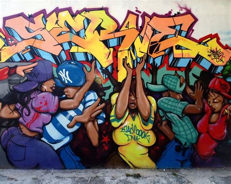 Dj Dance Graffiti Mural Soundview Bronx New York City In 2021