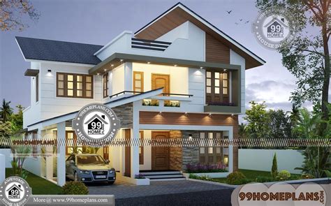 Simple Two Story House Plans With Less Expensive Gorgeous Designs