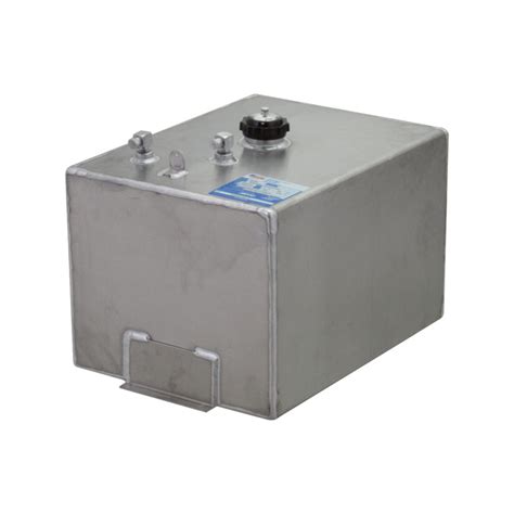 Rds Aluminum Transfer Marine Fuel Tank — 13 Gallon Rectangular Smooth