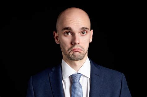 Portrait Of Sadness Man Stock Photo Download Image Now 20 29 Years