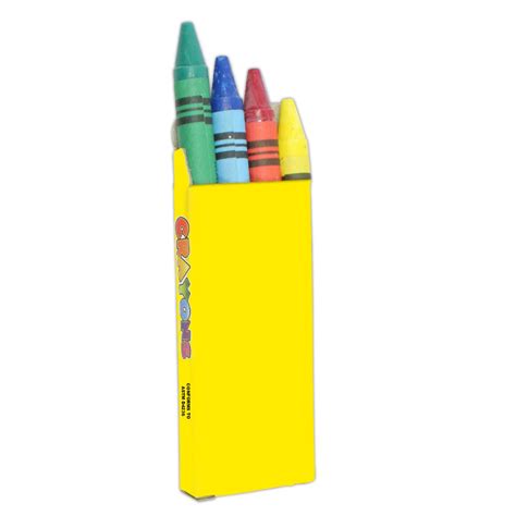 4 Pack of Crayons