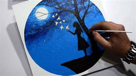 How To Paint Moonlight