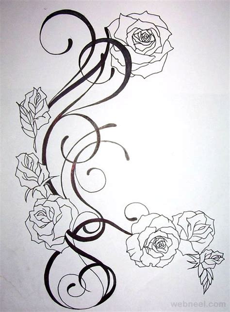 551 x 533 jpeg 57 кб. Drawings Of Flowers 31 - Preview