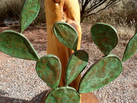 Copper Cactus Tejas Lamp - Mike Dumas Copper Designs Blog