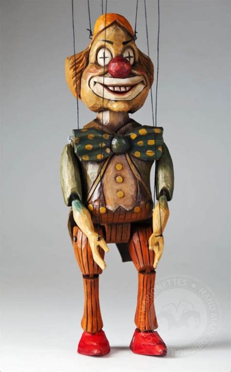 Eyebright Clown Marionette Czech Marionettes