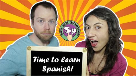 Once you start learning a little spanish, every encounter with the language is an opportunity to sing along to music sung in spanish: Interview with Why Not Spanish from Youtube
