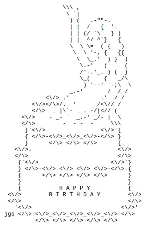 Facebook ascii art happy birthday, happy birthday ascii, happy birthday facebook ascii, birthday ascii text art for facebook,ha… happy birthday heart card | birthday & greeting cards by davia. Happy Birthday ASCII Text Art | HubPages