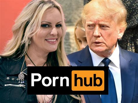 Stormy Daniels Pornhub Searches Reach All Time High On Day Donald Trump Arrested