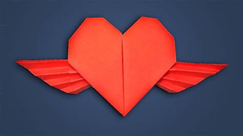 Winged Heart Origami Cathrinebrian