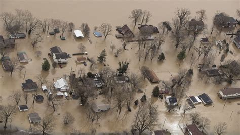 Flooding In Indiana What Drones Captured On The Ohio St Joseph Rivers