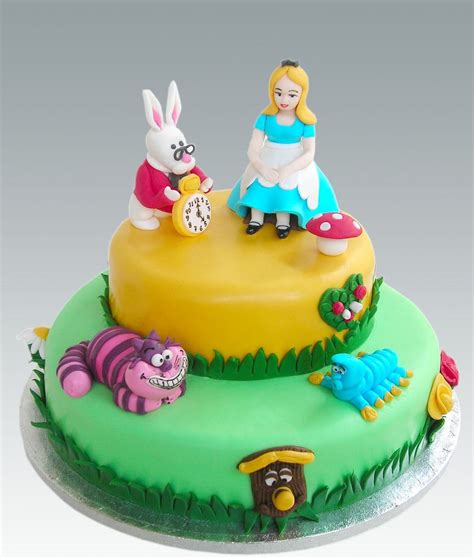 Alice In Wonderland Unique Birthday Cakes Unique Cakes Creative Cakes