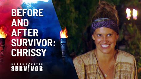 Before And After Survivor Chrissy Australian Survivor Channel Youtube