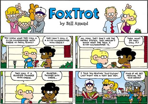 Foxtrot By Bill Amend For June Gocomics Com Foxtrot Comic Strips Comics