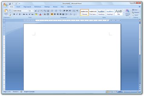 Tampilan Microsoft Word 2007 Beserta Penjelasannya Materi Belajar Online
