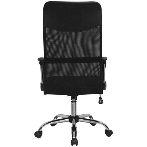 Aster High Back Mesh Office Chair - Black | Operator / Task Chairs