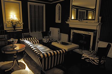 Instead of having two add one and work around it for a perfected look that is classic, chic and unique. Black and White Stripe Sofa | Luxury living room decor ...