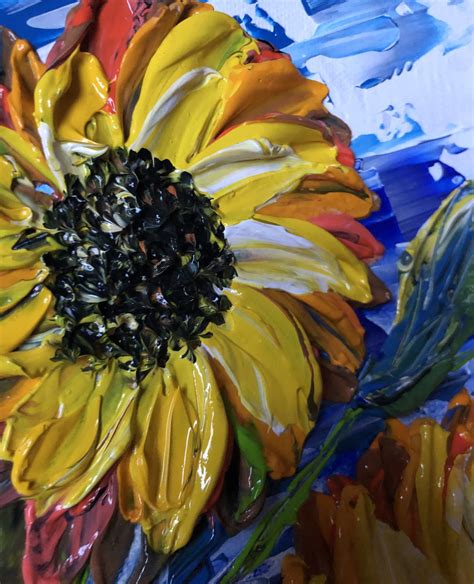 Sunflowers Kate Art Galerie Tournesols Texture