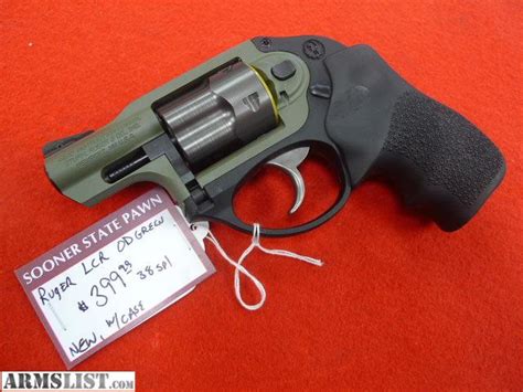 Armslist For Sale New Ruger Lcr 38 Od Green Revolver