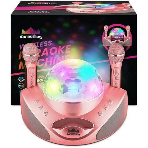 New 2020 Karaoke Machine For Adults And Kids 2 Wireless Karaoke