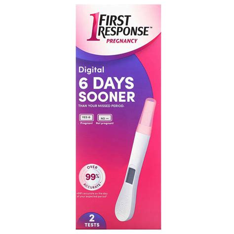 First Response Digital Pregnancy Test 2 Tests