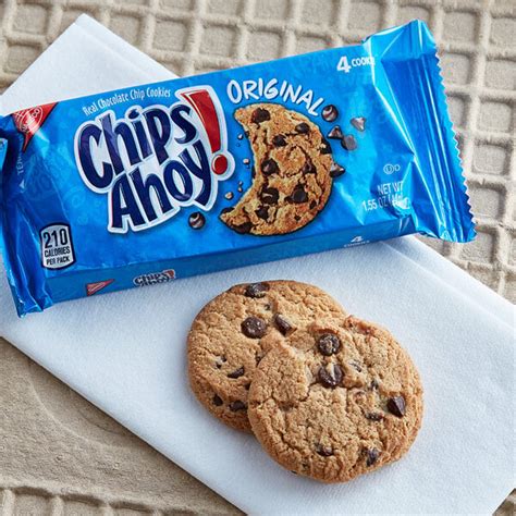 Chips Ahoy Chocolate Chip Cookie Snack Packs 48case