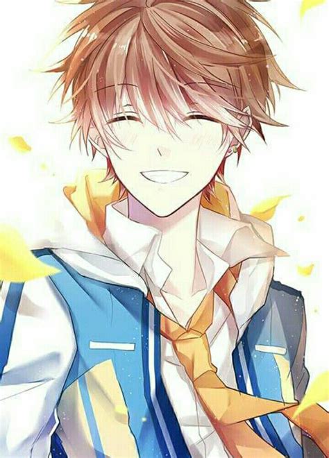 Anime Boy Cute Smile Animedia