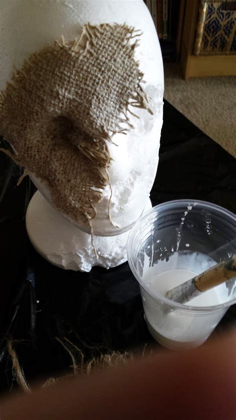 How To Make A Cheap And Scary Scarecrow Head