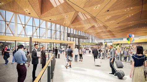 Auckland Airport Reveals New Arrivals Area Detail Hope For Domestic