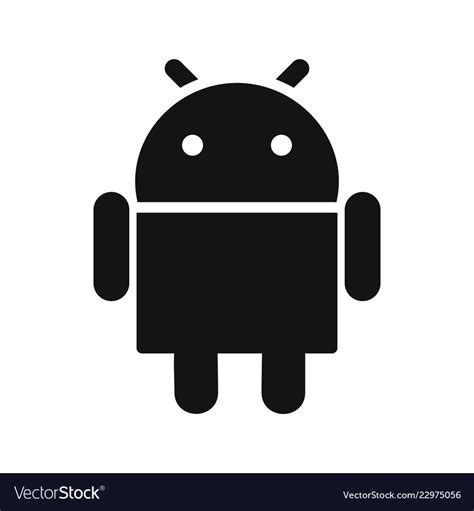 Android Icon Royalty Free Vector Image Vectorstock