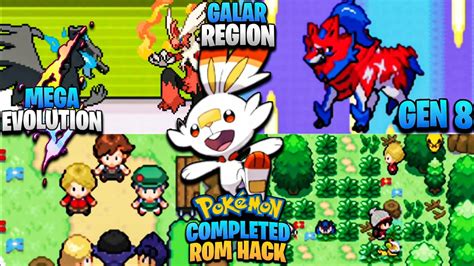 Best Completed Pokemon Gba Rom Hack 2022 With Mega Evolution Galar