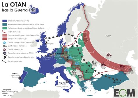 La Geopolítica De La Otan En Europa Mapas De El Orden Mundial Eom