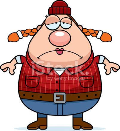 Select 100 images or less to download. Sad Cartoon Lumberjack Stock Vector - FreeImages.com